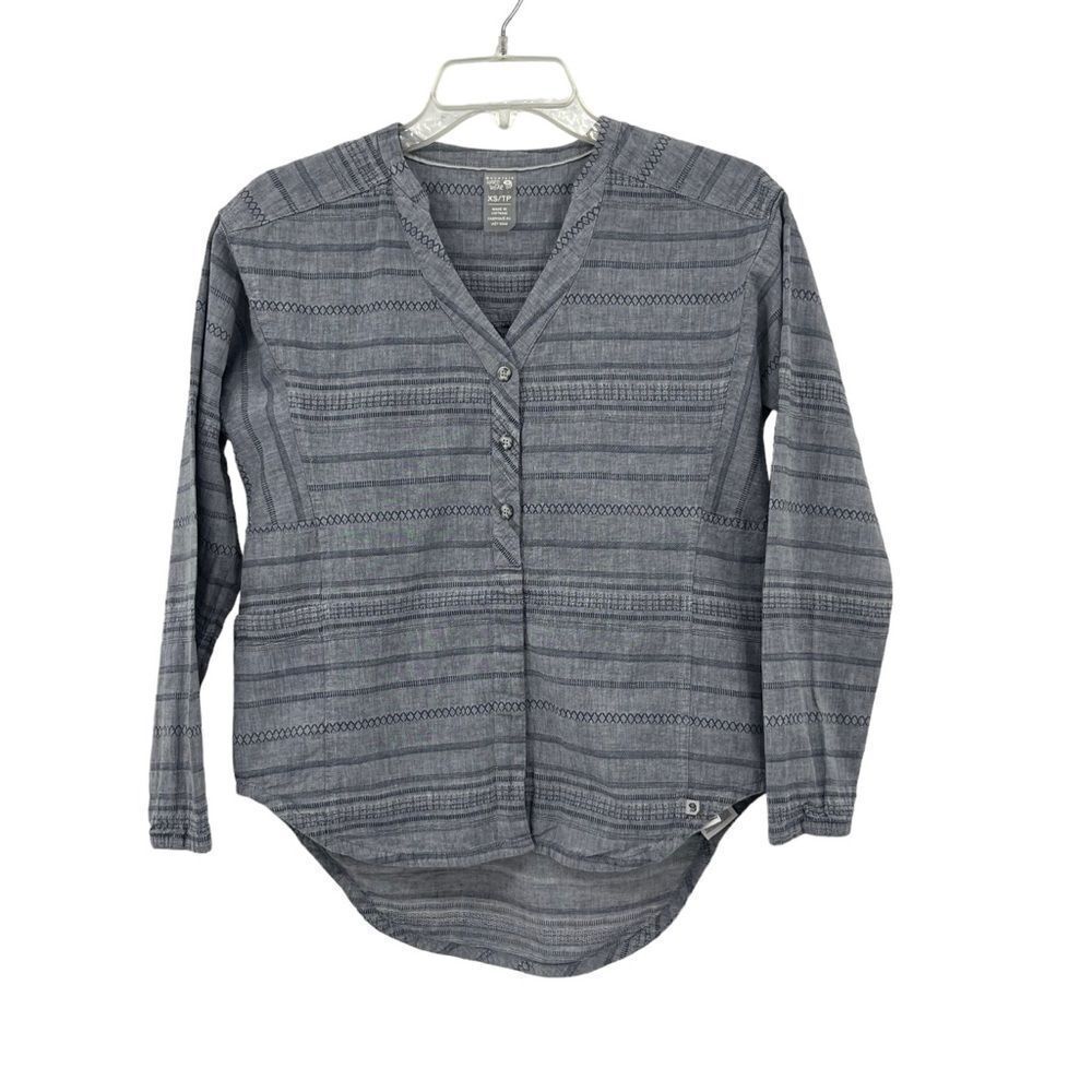 Mountain Hardwear Tunic Top In Blue Women’s Size XS - Picture 6 of 11